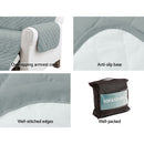 Artiss Sofa Cover Couch Covers 3 Seater 100% Water Resistant Grey - RnR Galore