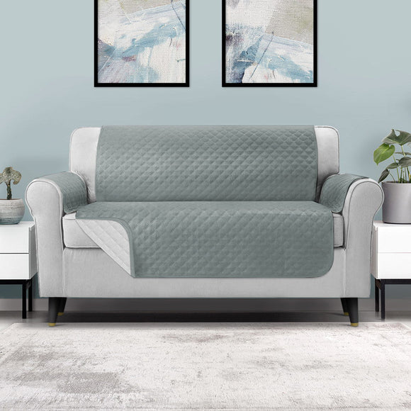 Artiss Sofa Cover Couch Covers 3 Seater 100% Water Resistant Grey - RnR Galore
