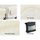 Artiss Sofa Cover Couch Covers 4 Seater 100% Water Resistant Beige - RnR Galore