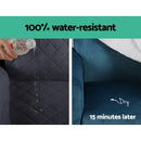 Artiss Sofa Cover Couch Covers 4 Seater 100% Water Resistant Dark Grey - RnR Galore