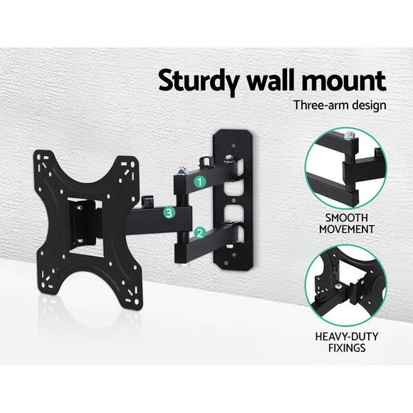 Artiss TV Wall Mount Bracket for 17" - 42" LED LCD TVs Full Motion Strong Arms - RnR Galore