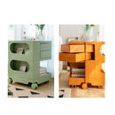 ArtissIn Storage Trolley Bedside Table 3 Tier Cart Boby Replica White - RnR Galore