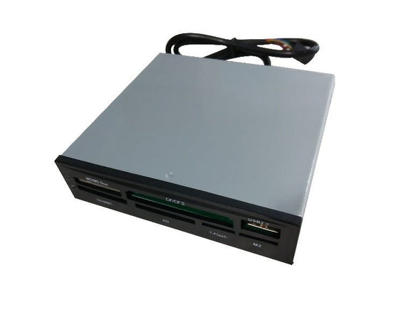 ASTROTEK 3.5' Internal Card Reader Black All In One USB2.0 Hub CF MS SD Flash Memory Card - RnR Galore
