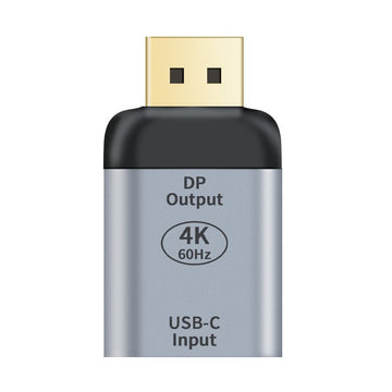 ASTROTEK USB - C to DP DisplayPort Female to Male Adapter support 4K@60Hz Aluminum shell Gold plating for Windows Android Mac OS - RnR Galore