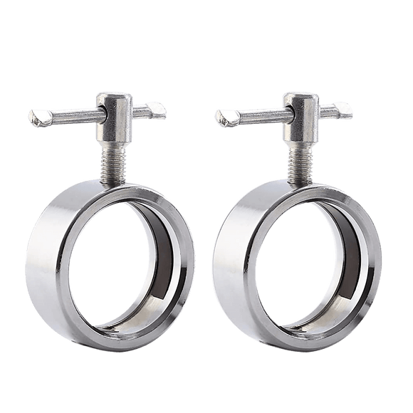 Barbell Collars 2" Olympic Stainless Steel Locks Clips Clamp - RnR Galore