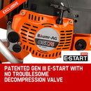 Baumr - AG 75cc Concrete Cut Off Demolition Saw Wet Demo Road Cutter Brick - RnR Galore