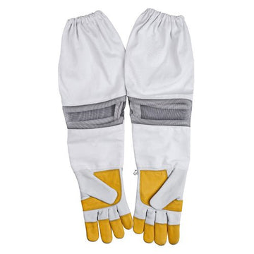 Beekeeping Bee Gloves Cow Hide Ventilated Heavy Duty Gloves 2XL - RnR Galore