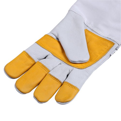 Beekeeping Bee Gloves Cow Hide Ventilated Heavy Duty Gloves 2XL - RnR Galore