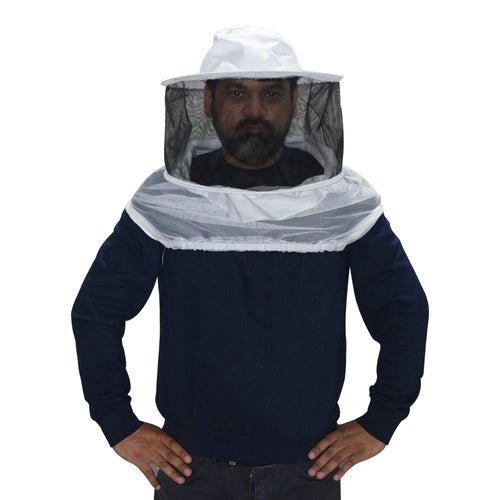 Beekeeping Bee Half Body Round Head Veil Protective Gear - RnR Galore