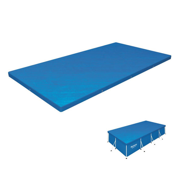 Bestway 58017 Pool Cover Fits 4x2.11m Above Ground Swimming Pool PE Blanket - RnR Galore