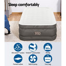 Bestway Air Mattress Single Inflatable Bed 46cm Airbed Grey - RnR Galore