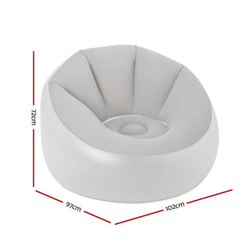 Bestway Inflatable Air Chair Sofa Lounge Seat LED Light - RnR Galore