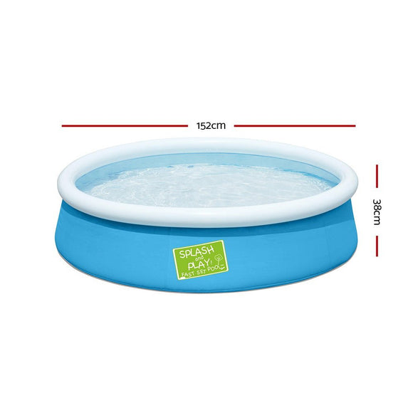 Bestway Kids Pool 152x38cm Round Inflatable Above Ground Swimming Pools 477L - RnR Galore