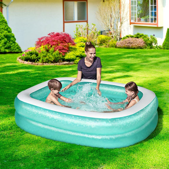 Bestway Kids Pool 200x146x48cm Inflatable Above Ground Swimming Pools 450L - RnR Galore