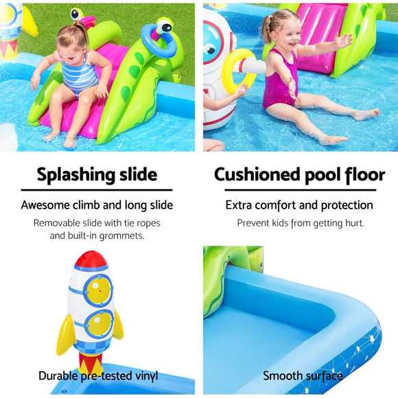 Bestway Kids Pool 228x206x84cm Inflatable Above Ground Swimming Play Pools 308L - RnR Galore