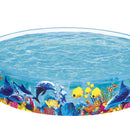 Bestway Kids Pool 244x46cm Round Above Ground Rigid Swimming Pools Undersea 2074L - RnR Galore