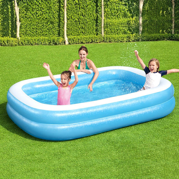 Bestway Kids Pool 262x175x51cm Inflatable Above Ground Swimming Pools 778L - RnR Galore
