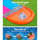 Bestway Water Slide Slip Kids 488cm Dual Slides Splash Pad - RnR Galore