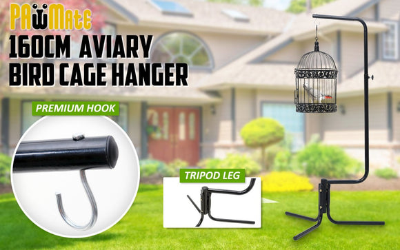 Bird Cage Hanger Stand Parrot Aviary SOLO 160cm - RnR Galore