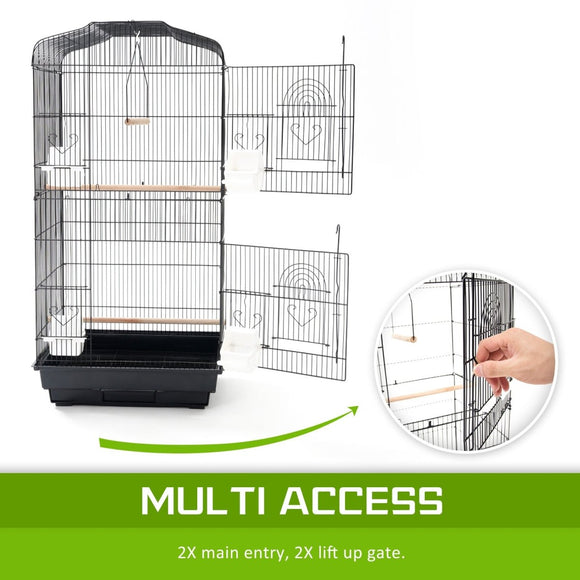 Bird Cage Parrot Aviary 2IN1 Design VEER 92cm - RnR Galore
