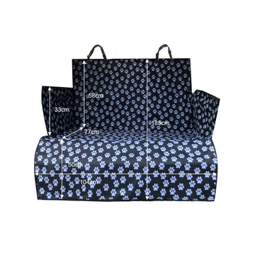 Car Seat Cover Dogs Pet Hammock Waterproof Rear/Front Protector - RnR Galore