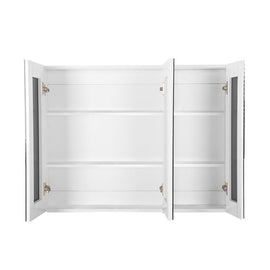 Cefito Bathroom Mirror Cabinet 1200x720mm White - RnR Galore