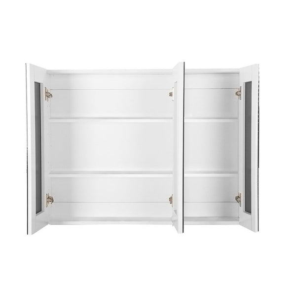 Cefito Bathroom Mirror Cabinet 1200x720mm White - RnR Galore