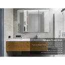 Cefito Bathroom Mirror Cabinet 1200x720mm White - RnR Galore