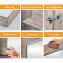 Cefito Bathroom Mirror Cabinet 600x720mm Oak - RnR Galore
