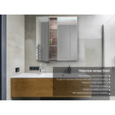 Cefito Bathroom Mirror Cabinet 600x720mm Oak - RnR Galore