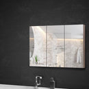 Cefito Bathroom Mirror Cabinet 900x720mm Oak - RnR Galore