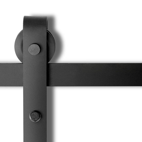 Cefito Sliding Barn Door Hardware Track Set 2.44m - RnR Galore