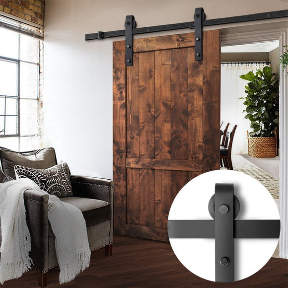 Cefito Sliding Barn Door Hardware Track Set 4m - RnR Galore