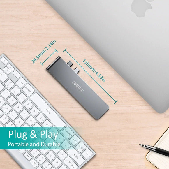 CHOETECH HUB - M14 USB - C 7 in 1 Expand Docking Station Hub for MacBook Pro - RnR Galore