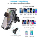 CHOETECH T536 - S Fast Wireless Charging Car Mount Phone Holder - RnR Galore