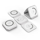 CHOETECH T588 - F - WH 3 - in - 1 Foldable Fast Wireless Charger for Phone/Watch/Earphone - RnR Galore