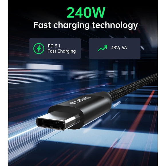 CHOETECH XCC - 1036 USB - C M to M PD3.1 240W Super Fast Charging Cable 2M - RnR Galore