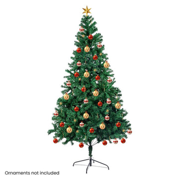Christabelle Green Christmas Tree 2.1m Xmas Decor Decorations - 1200 Tips - RnR Galore