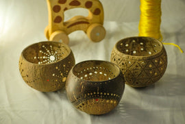 Coco Candle holder - The Moon light - RnR Galore