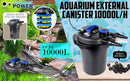 Combo Aquarium Garden Filter 10000L/H + Submersible Water Pump 16000L/H - RnR Galore