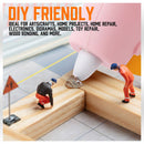 Cordless Hot Glue Gun 20 Glue Sticks & Batteries Included Craft DIY Repair Tool - RnR Galore