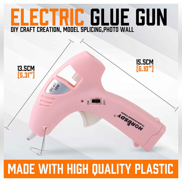 Cordless Hot Glue Gun 20 Glue Sticks & Batteries Included Craft DIY Repair Tool - RnR Galore