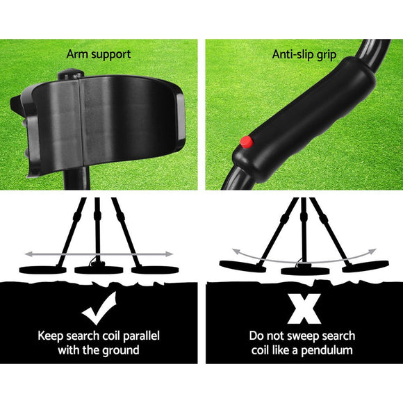Deep Metal Detector - Black - RnR Galore