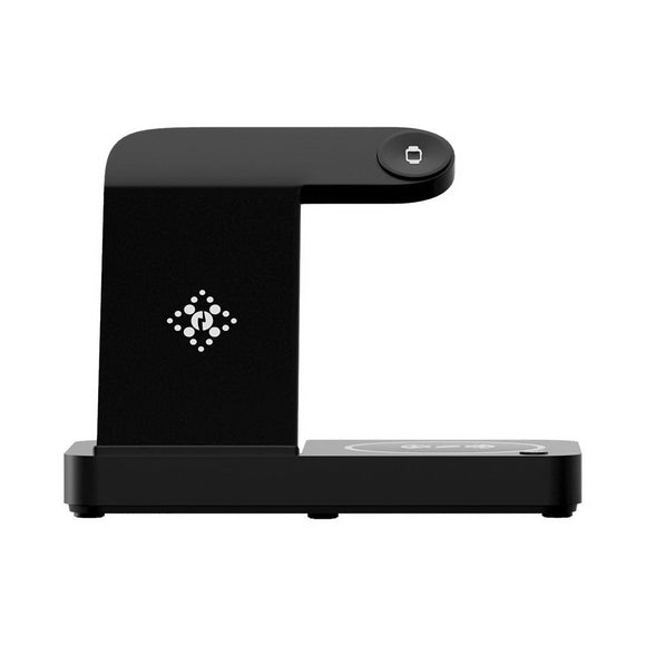 Devanti 4 - in - 1 Wireless Charger Station Fast Charging for Phone Black - RnR Galore