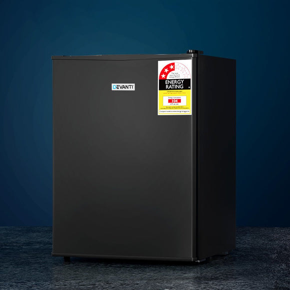 Devanti 70L Bar Fridge Black - RnR Galore