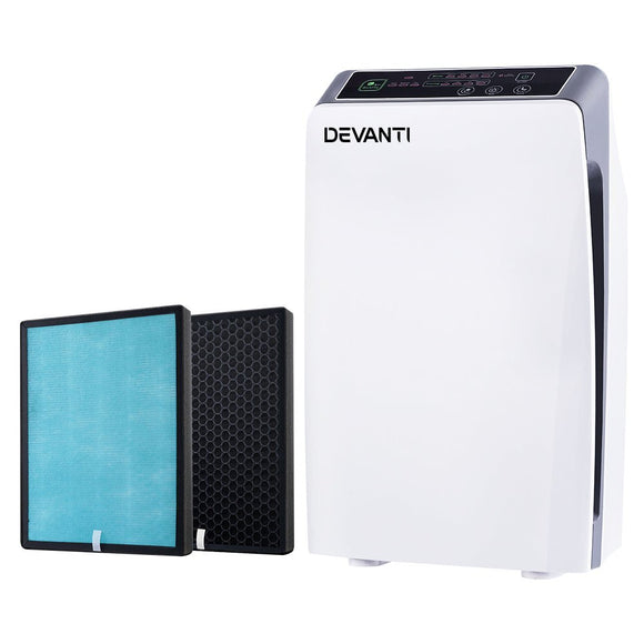 Devanti Air Purifier 4 Stage HEPA w/Replacement Filter - RnR Galore