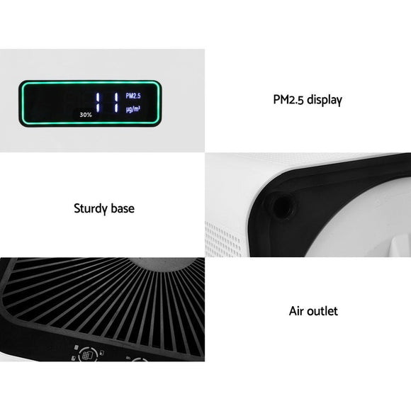 Devanti Air Purifier Home Purifiers HEPA Filter - RnR Galore