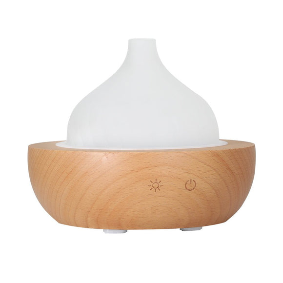 Devanti Aroma Aromatherapy Diffuser LED Oil Ultrasonic Air Humidifier Glass Wood - RnR Galore