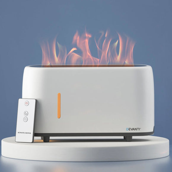 Devanti Aroma Diffuser Aromatherapy Flame 240ml - RnR Galore