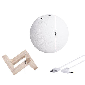 Devanti Aroma Diffuser Aromatherapy Moon Lamp 880ml - RnR Galore